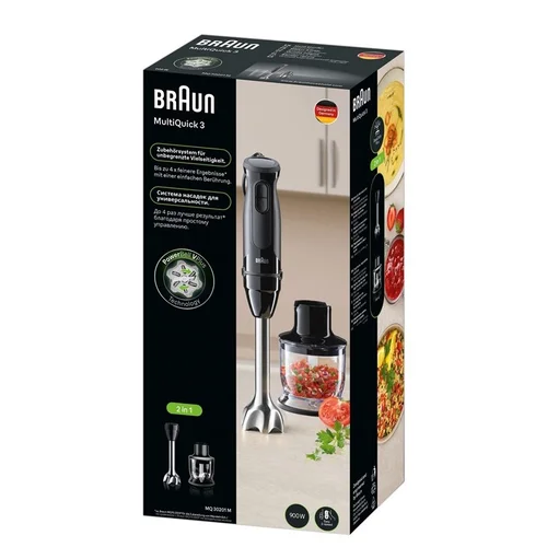 Braun MQ30201M MULTIQUICK 3 juodas trintuvas image 2