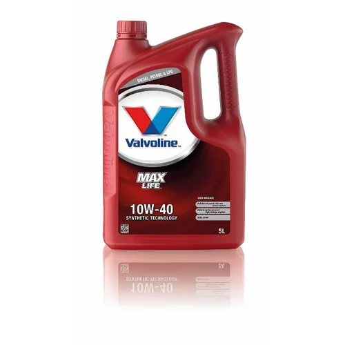 Valvoline MAXLIFE 10W40 5L Alyva image 1