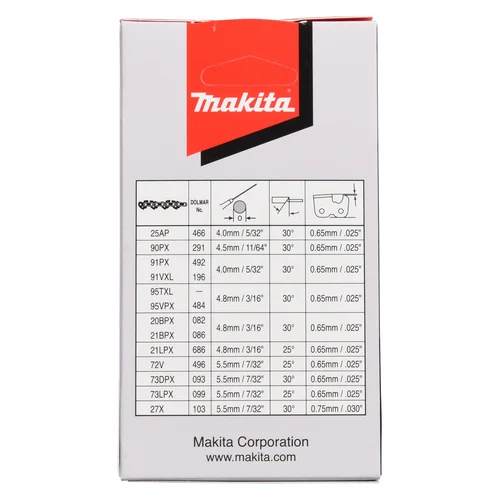 Makita 191H29-6 grandinė, SC 38 cm / 15", 0,325", 1,5 mm, 64H image 3