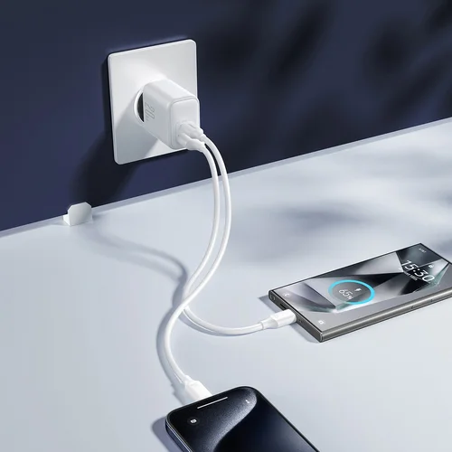 Joyroom JR-TCF21 20W USB-C/USB-A įkroviklis baltas image 2