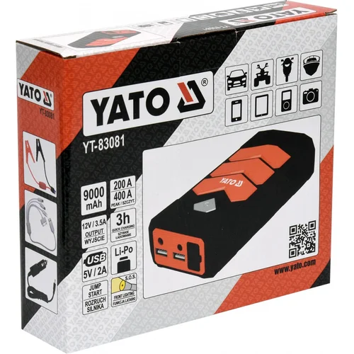 Yato YT-83081 Daugiafunkcinis Powerbankas 9000 mAh Li-Po image 3