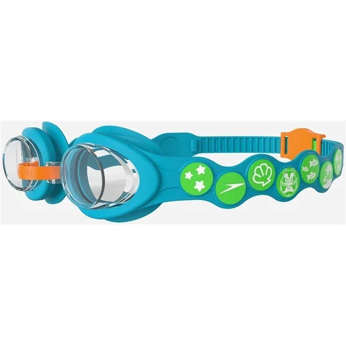 Speedo Sea Squad Spot plaukimo akiniai Mėlyna Žalia image 2