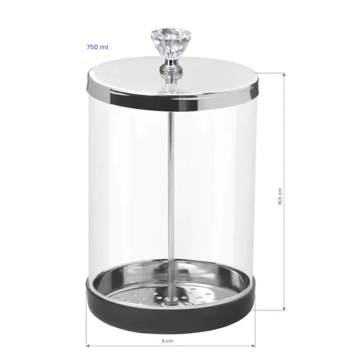 Stiklinis indas įrankių dezinfekcijai 750 ml image 2