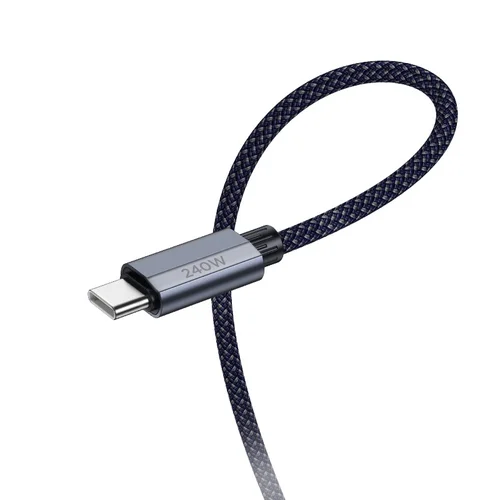 Hoco U134 USB-C kabelis 1.8 m Juodas image 3