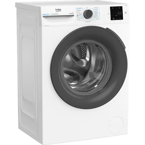 Beko BM3WFSU37213WA skalbimo mašina, 7 kg, balta image 2