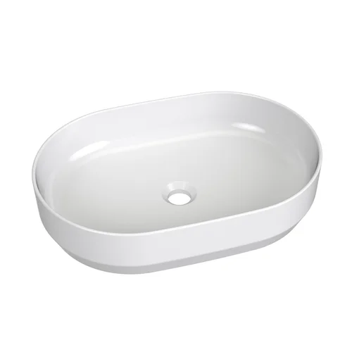 RAVAK Zeta Slim, 55 cm, balta spalva image 1