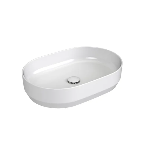 RAVAK Zeta Slim, 55 cm, balta spalva image 2