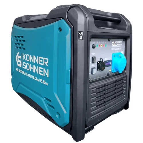 KÖNNER & SÖHNEN KS 6000iE S ATS 5500 W inverterinis generatorius image 3