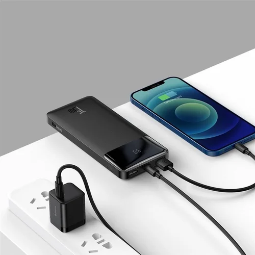 Baseus Bipow 10000 mAh 15W Pilka image 3