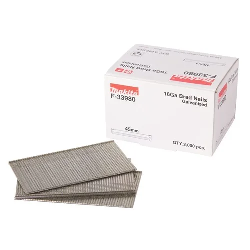 Makita smeigės 1,6X45mm 16ga 2000vnt AF600, GF600, F-33980 image 1