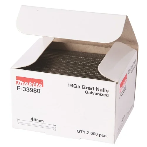 Makita smeigės 1,6X45mm 16ga 2000vnt AF600, GF600, F-33980 image 2