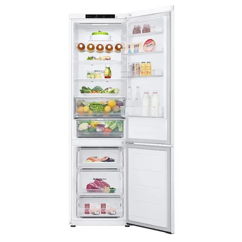 LG GBV3200DSW šaldytuvas balta apačioje šaldiklis image 3