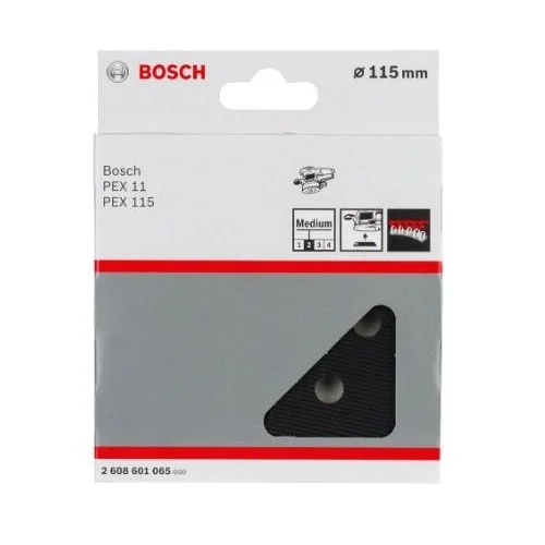 Bosch guminis šlifavimo diskas 115 mm, vidutinis kietumas, 2608601065 image 2