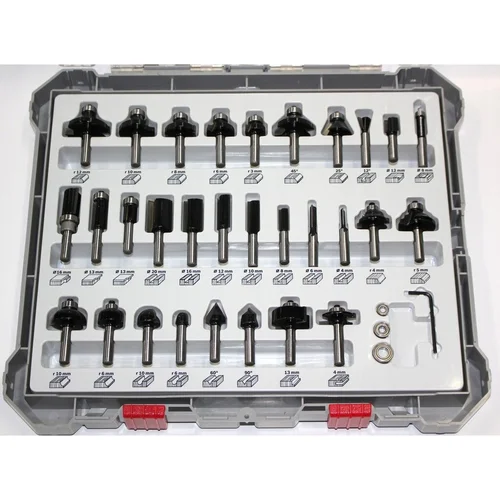Bosch Frezų rinkinys 8 mm, 30 vnt. 2607017475 image 1