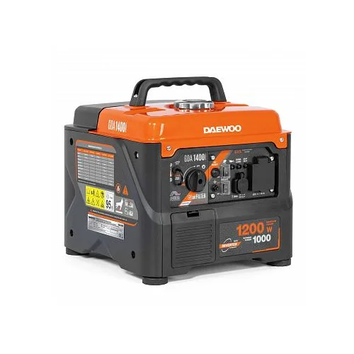 DAEWOO GDA 1400i inverterinis generatorius, 1.2 kW, 56 cm³ image 2