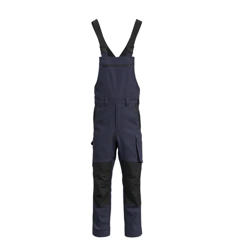 BoSafety COMBO medvilninis puskombinezonis 46 Pilka/Juoda image 1