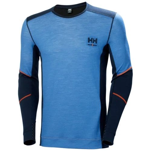 HELly HANSEN Lifa Merino Crewneck Apatiniai marškinėliai, šviesiai mėlyni, 3XL image 1
