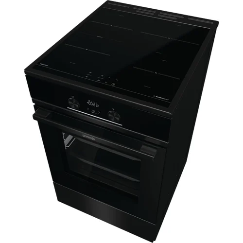 GORENJE GEIT5C60BPG Retro elektrinė kaitlentė Juoda image 3