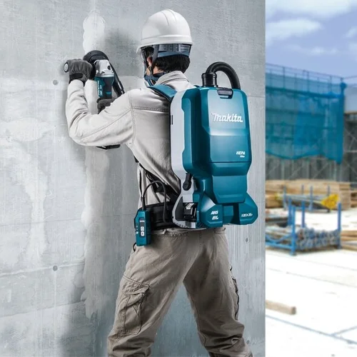 Makita DVC665ZU 2x18 V kuprinė dulkių siurblys image 3