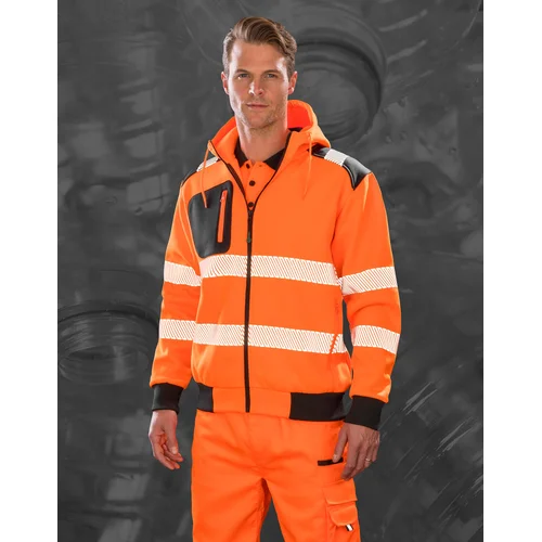 Gero matomumo Result R503X džemperis su gobtuvu 4XL Fluorescent Yellow image 3