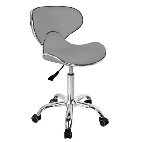 Gabbiano Q-4599 pilka kosmetologinė kėdutė image 1