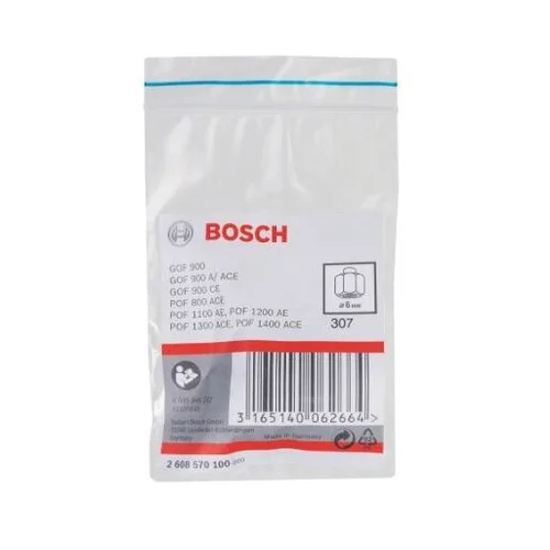 Įvorė Bosch, 6mm, POF 800 ACE, GOF 900 ACE, 2608570100 image 2