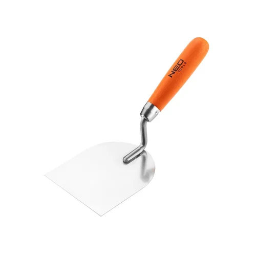 NEO Tinko kraštinė mentele - suapvalinta , 100 mm, medinė rankena image 1