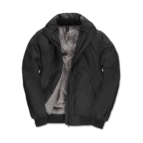B&C JW962 Moteriška vandeniui ir vėjui striukė M Black/Warm Grey image 3