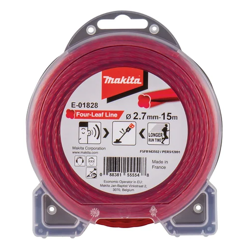 Makita E-01828 trimerio valas suktas, 2,7 mm x 15 m image 1