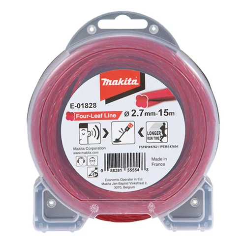 Makita E-01828 trimerio valas suktas, 2,7 mm x 15 m image 3