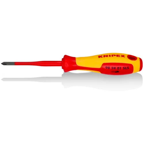 KNIPEX PH/S1x187mm VDE Atsuktuvas plius/minus image 1