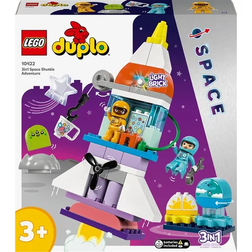 LEGO DUPLO 10422 Space Shuttle Adventure 3in1 image 1