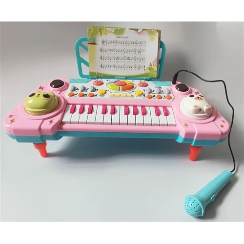 Elektrinis pianinas su mikrofonu Music Piano 8828 image 3