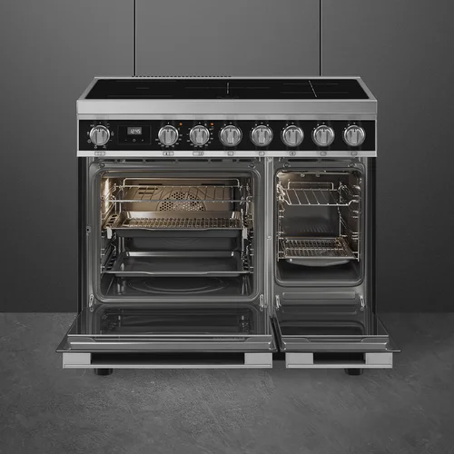 SMEG CPF92IMBL Indukcinė viryklė su elektrine orkaitė image 2