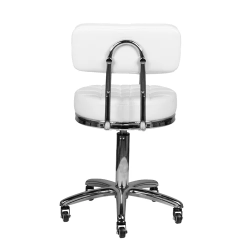 Activeshop AM-877 balta kosmetologinė kėdutė image 3