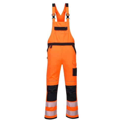PORTWEST PW344 Gero matomumo puskombinezonis XL Orange/Black image 2