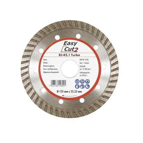 Cedima EC-42.2 TURBO 115x22,23x2,2mm Deimantinis pjovimo diskas image 2