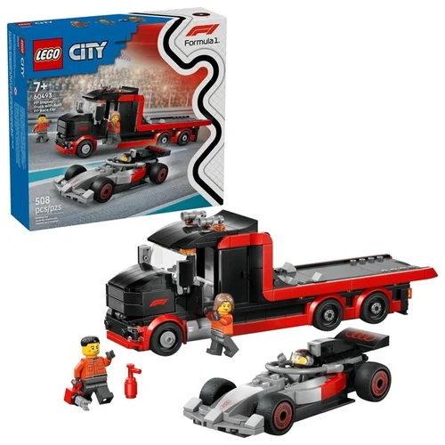 LEGO City F1 sunkvežimis su Audi 60493, 508 vnt image 2