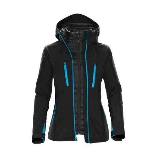 Stormtech XB-4W moteriška 3 viename striukė, S, Black/Electric image 2