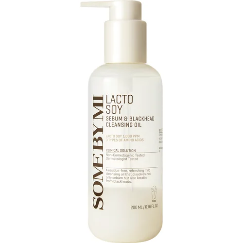SOMEBYMI LACTOSOY SEBUM&BLACKHEAD aliejinis veido prausiklis 200 ml image 1