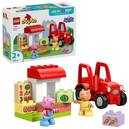 Konstruktorius LEGO DUPLO Traktorius ir kioskas 10468, 18vnt image 1
