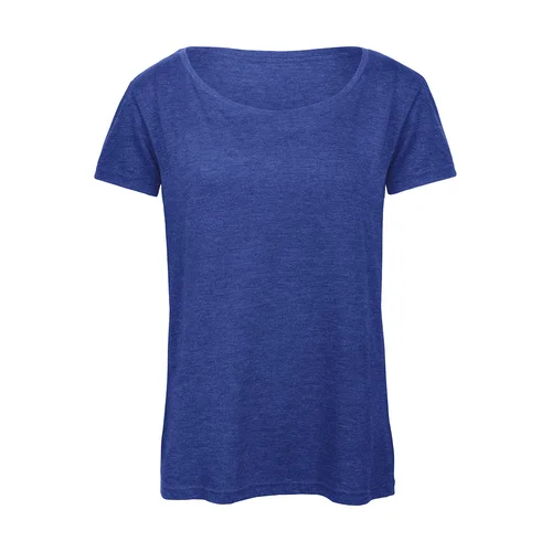 Moteriški B&C TW056 marškinėliai trumpomis rankovėmis - XL, Heather Royal Blue image 3