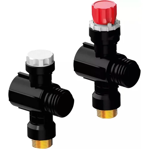 Uponor Vario Plus kolektorius, su balansiniais ventiliais, 1 atšaka image 1