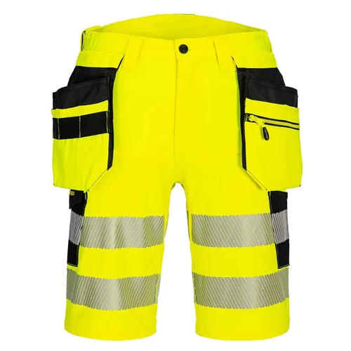 PORTWEST DX446 Šortai su kišenėmis, 38, Yellow/Black image 3