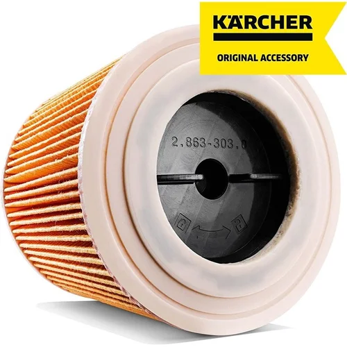 Kärcher 2.863-303.0 dulkių siurblio filtras 130x130x124 mm image 2