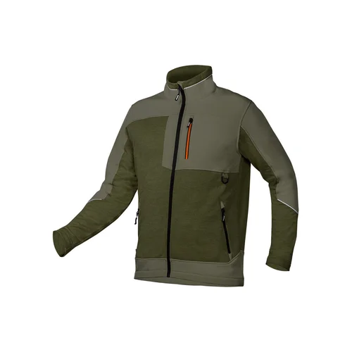 OUTDOOR minkšta striukė, žalia, XL dydis image 1