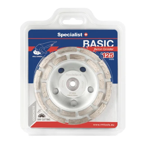 Deimantinė šlifavimo lėkštė SPECIALIST+ Basic, 125x22,23 mm image 1