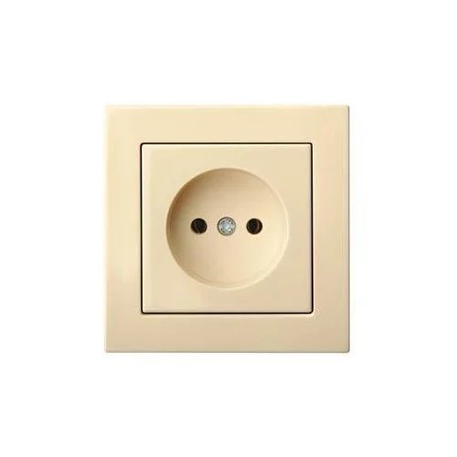 Liregus EPSILON IKL16-304-01 E/S kištukinis lizdas, smėlio spalvos image 2
