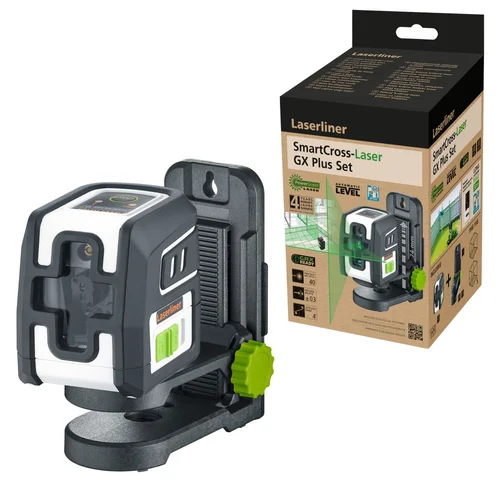 Lazerinis nivelyras Laserliner SmartCross-Laser GX Plus Set, 036.732E, 40 m image 1