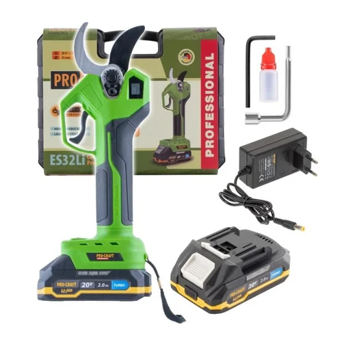 ProCraft ES32Li Akumuliatorinis sekatorius, 20V, 2.0Ah image 1